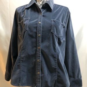 Eddie Bauer Velour Shirt